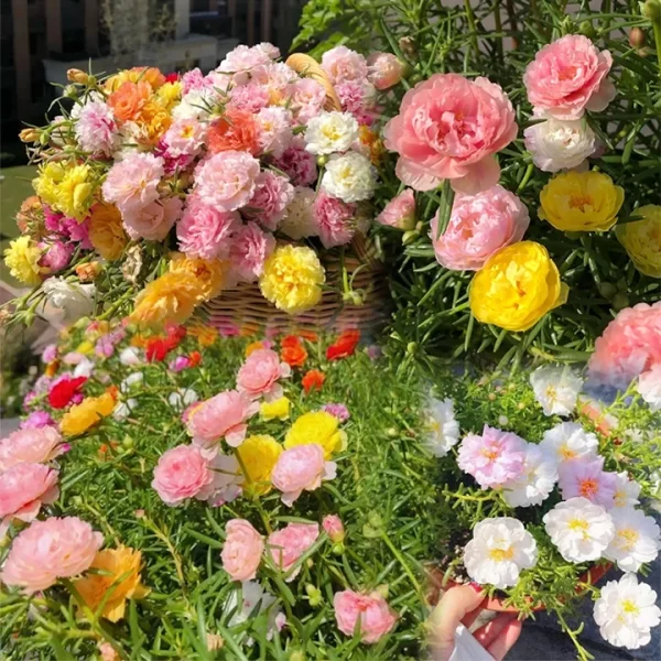 10000 PCS MUTI-COLOR DOUBLE PETAL SUNFLOWER SEEDS - Image 4