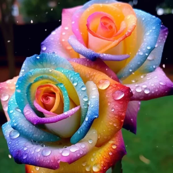 GRADIENT RAINBOW ROSE SEEDS