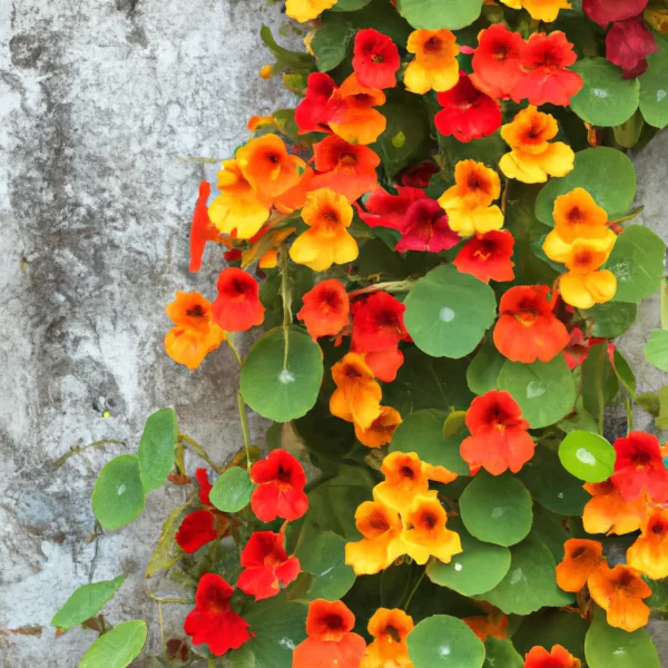 NASTURTIUM SEEDS (TALL) - MIXED COLORS - Image 5